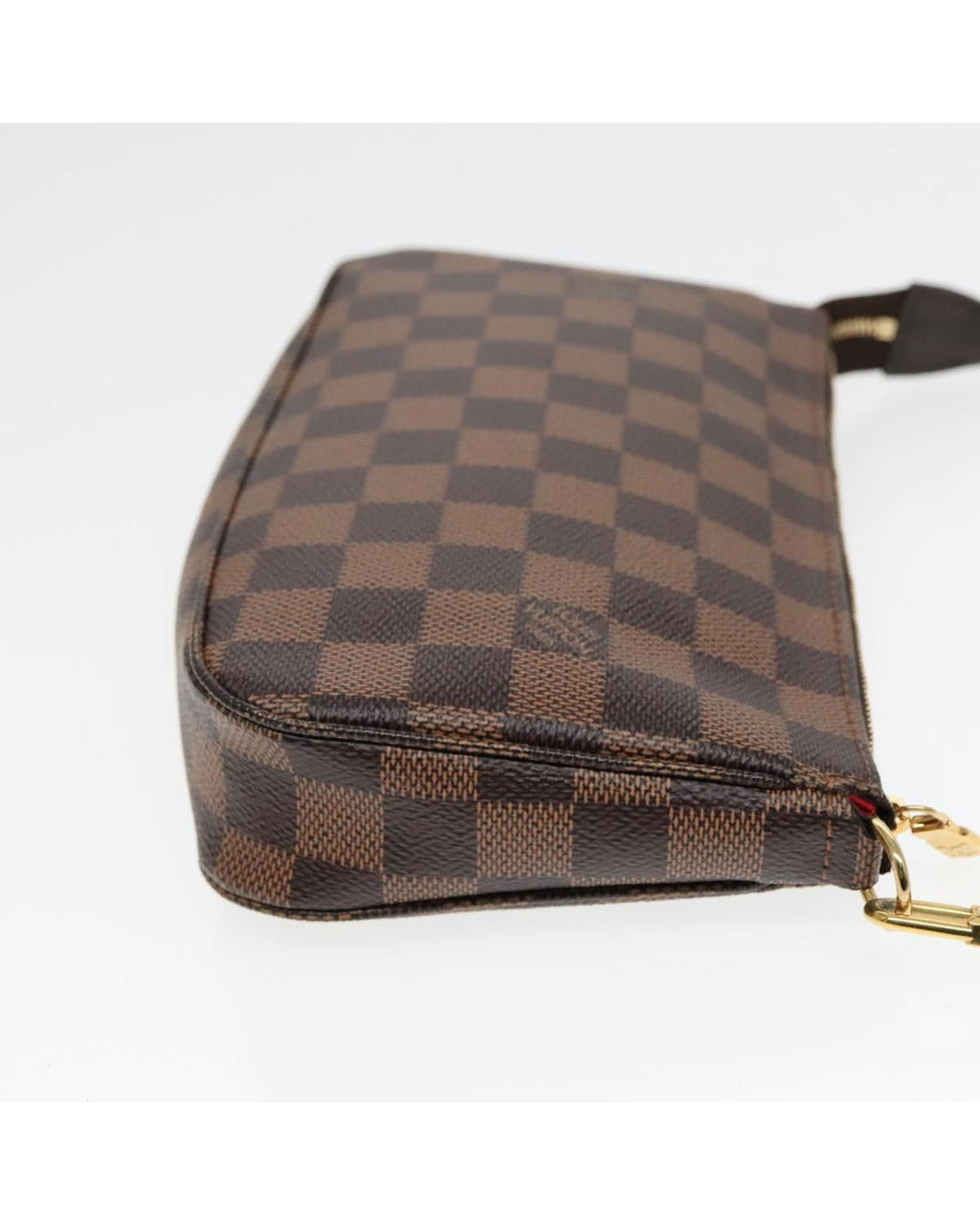 Damier Ebene Canvas Pochette Accessoires Pouch with Dust Bag