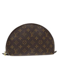 Monogram Canvas Cosmetic Pouch with Storage Odor