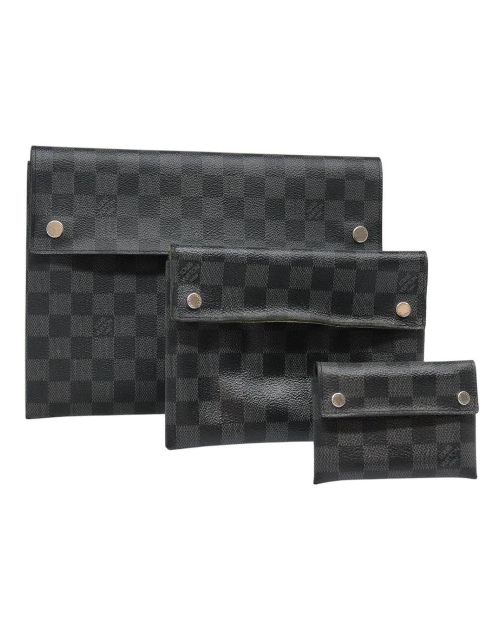 Damier Graphite Alpha Triple Pouch