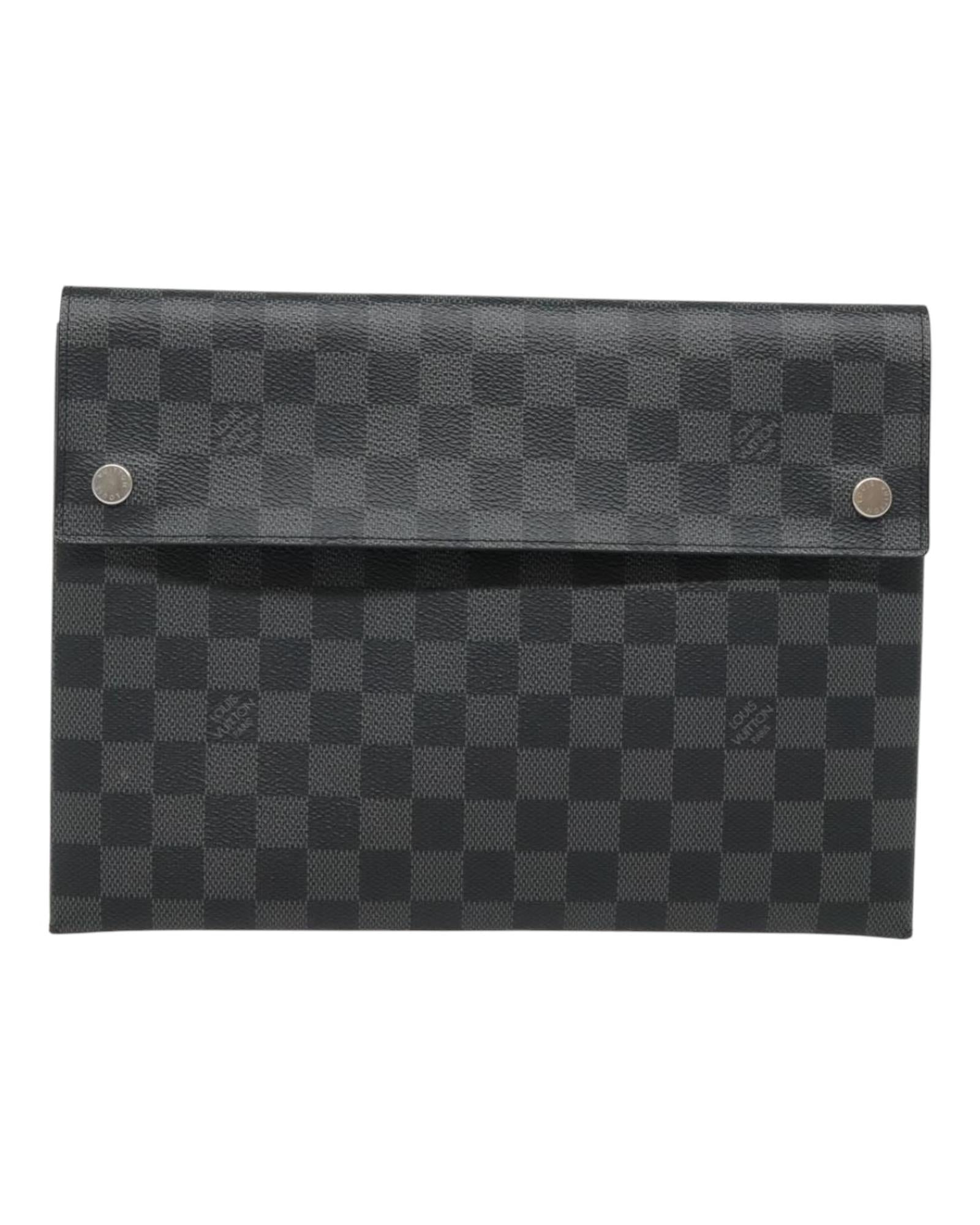 Damier Graphite Alpha Triple Pouch