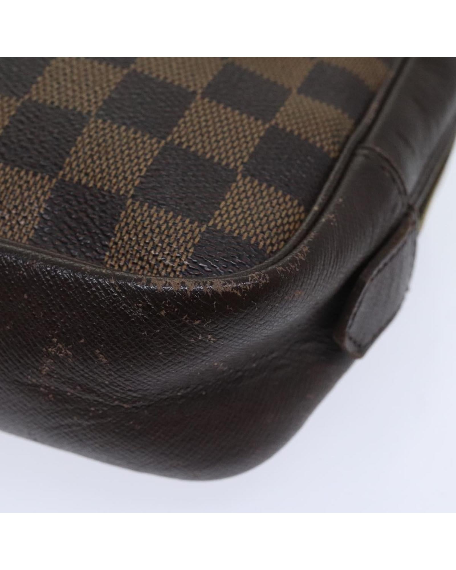 Damier Ebene Trousse Toilette Clutch Bag