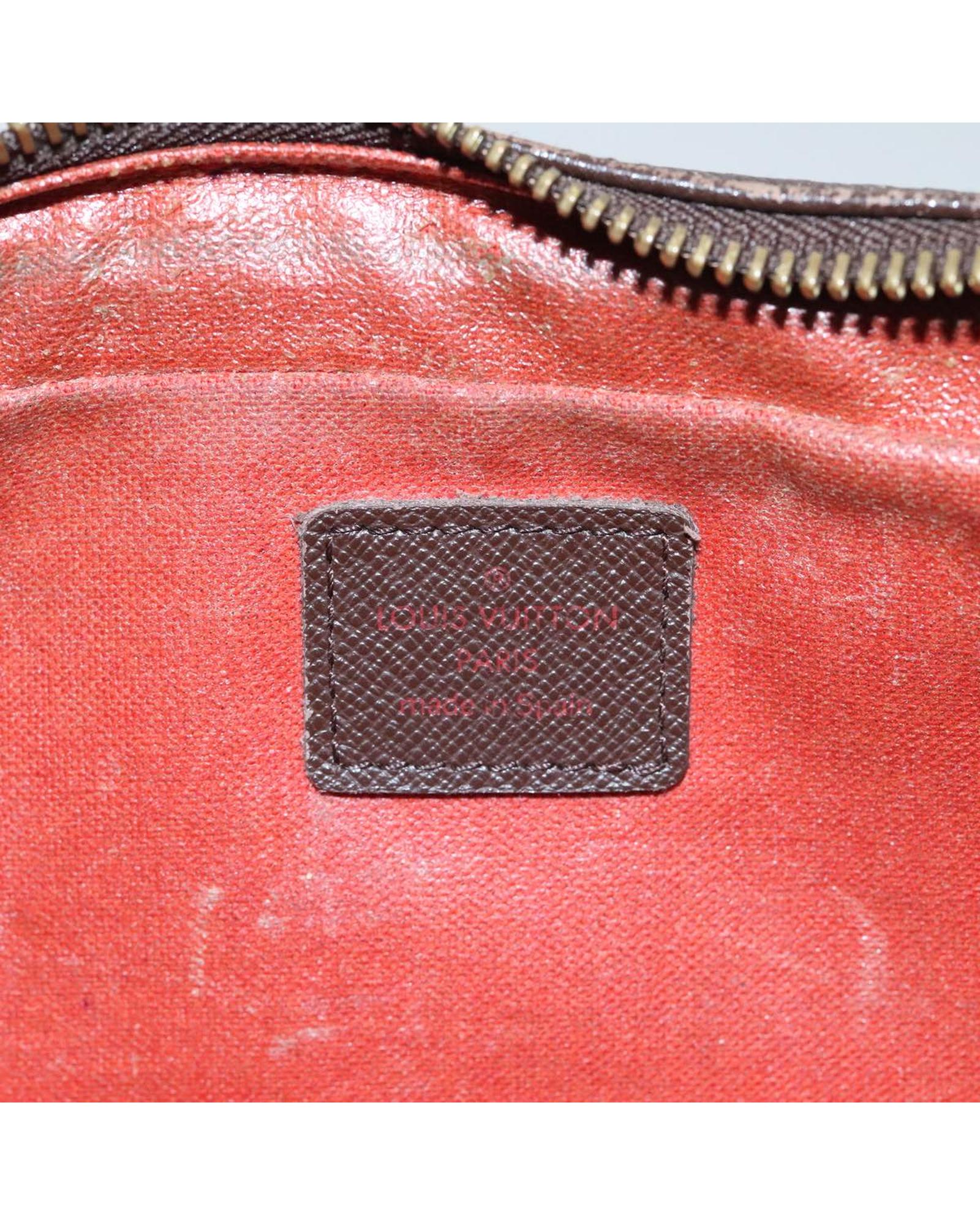 Damier Ebene Trousse Toilette Clutch Bag