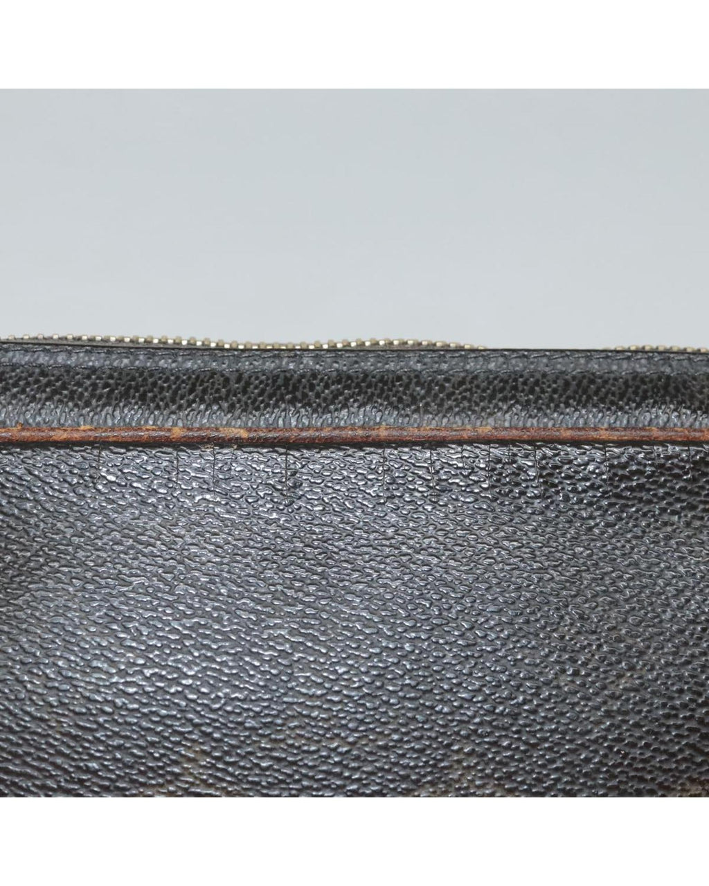 Monogram Clutch Bag with Wristlet Strap