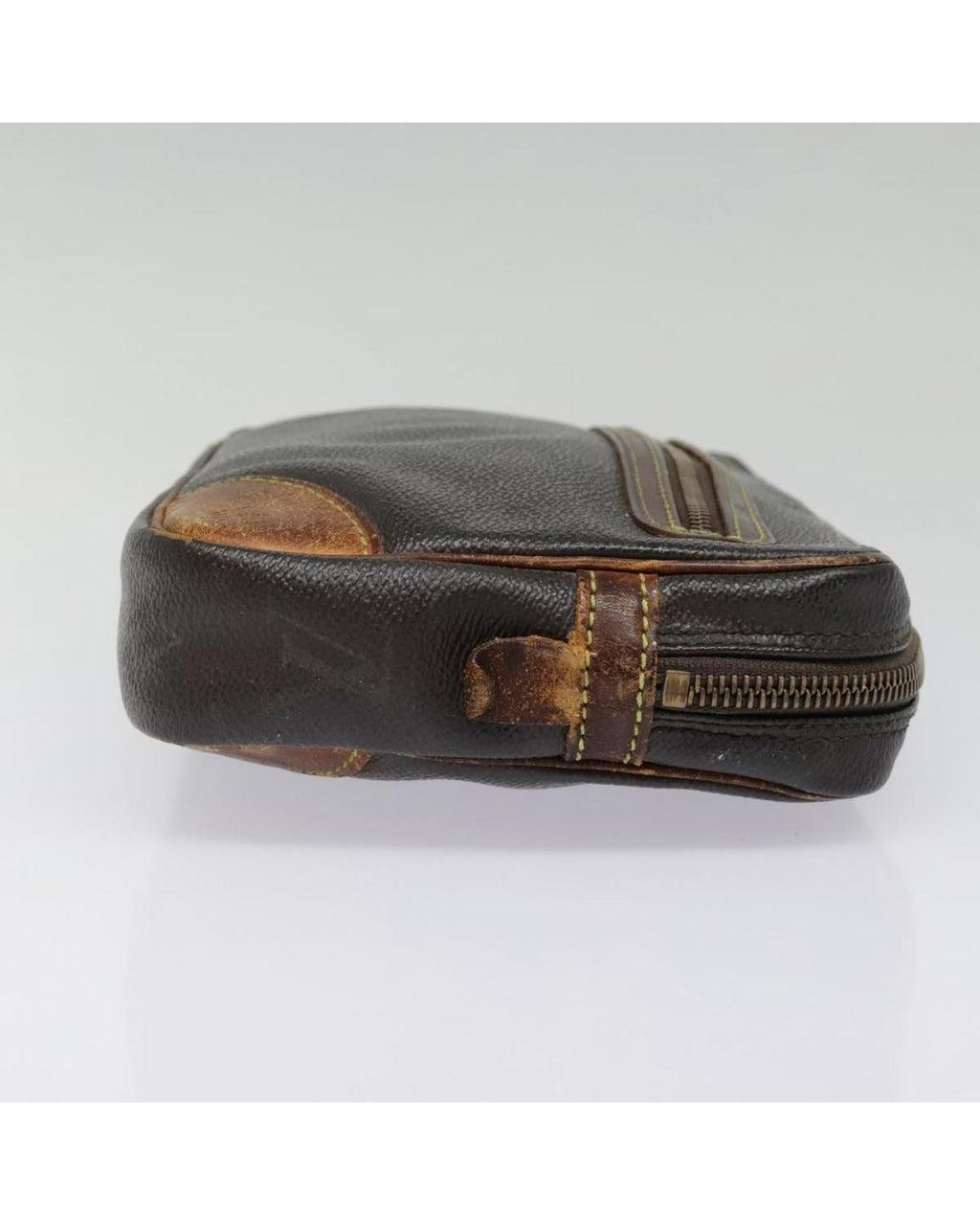 Monogram Clutch Bag with Wristlet Strap