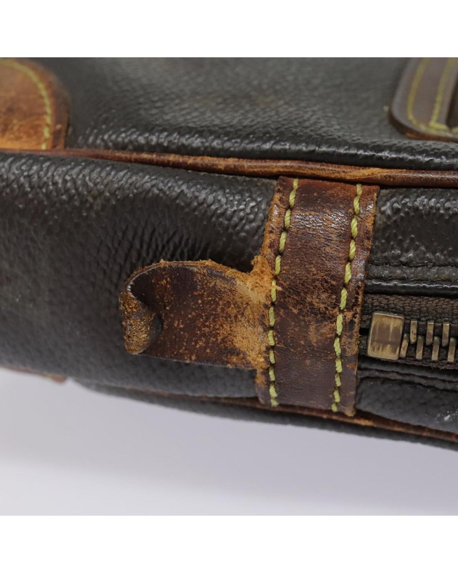 Monogram Clutch Bag with Wristlet Strap