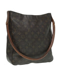 Monogram Looping GM Shoulder Bag with  Signature Design