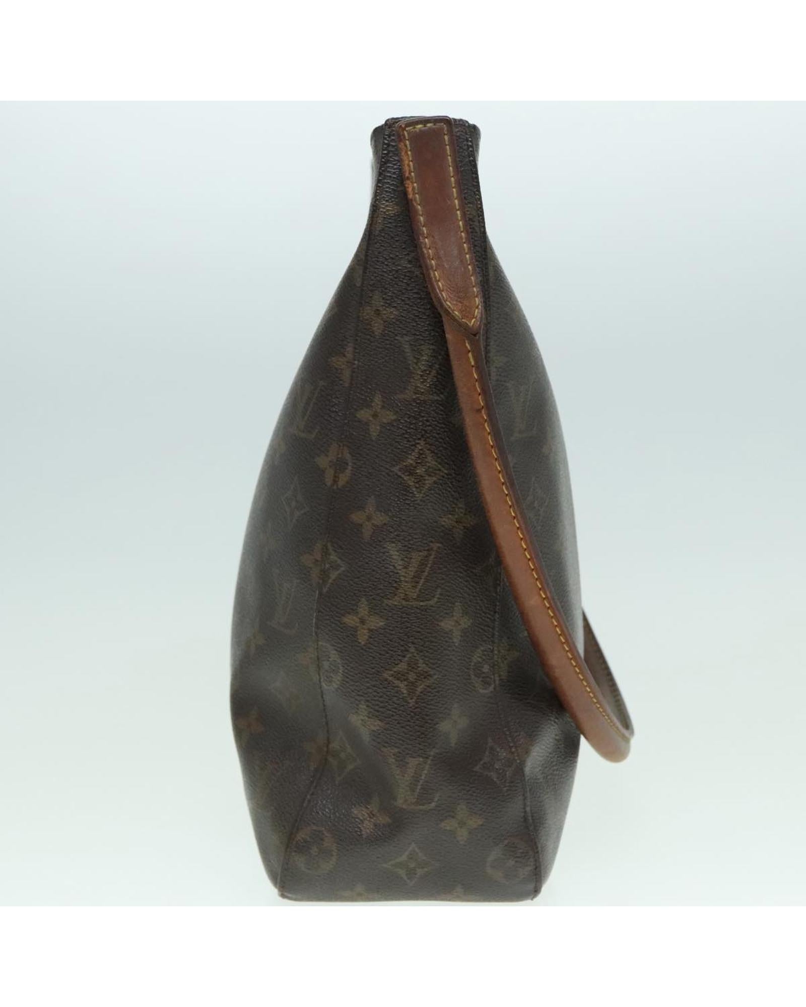 Monogram Looping GM Shoulder Bag with  Signature Design
