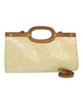 Monogram Vernis Roxbury Drive Patent Leather Hand Bag with Shoulder Strap