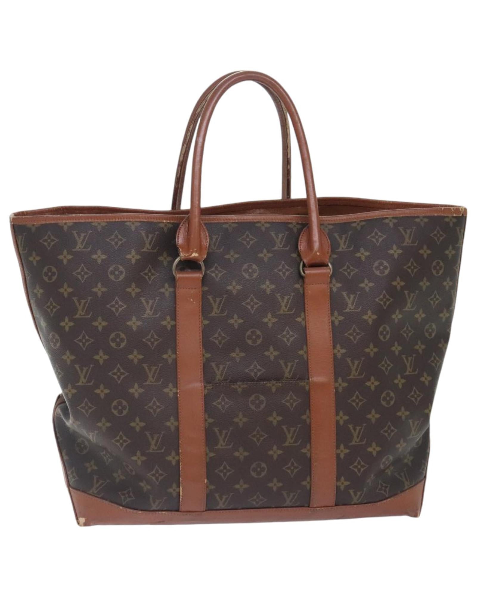 Monogram Canvas Sac Weekend GM Tote Bag