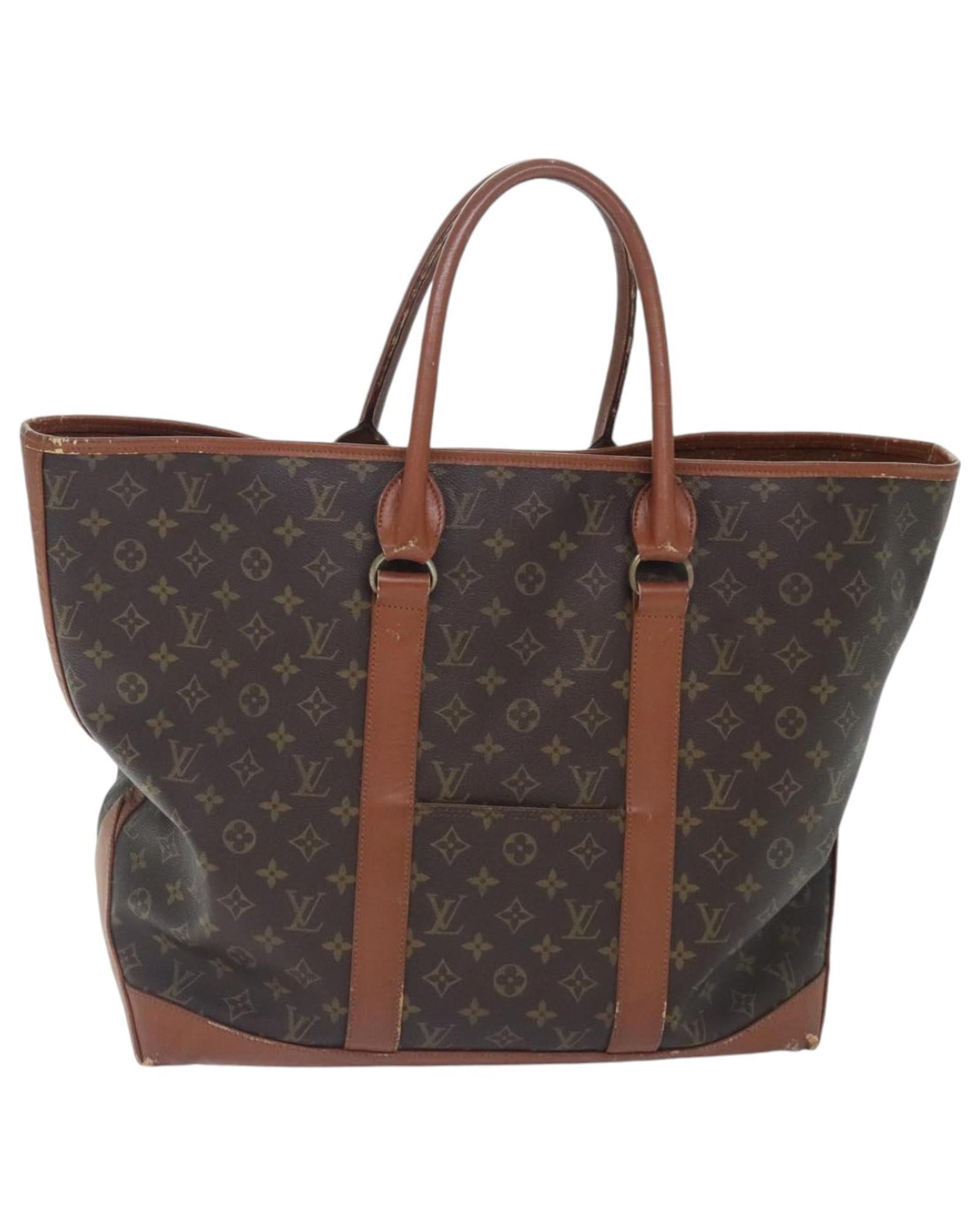 Monogram Canvas Sac Weekend GM Tote Bag