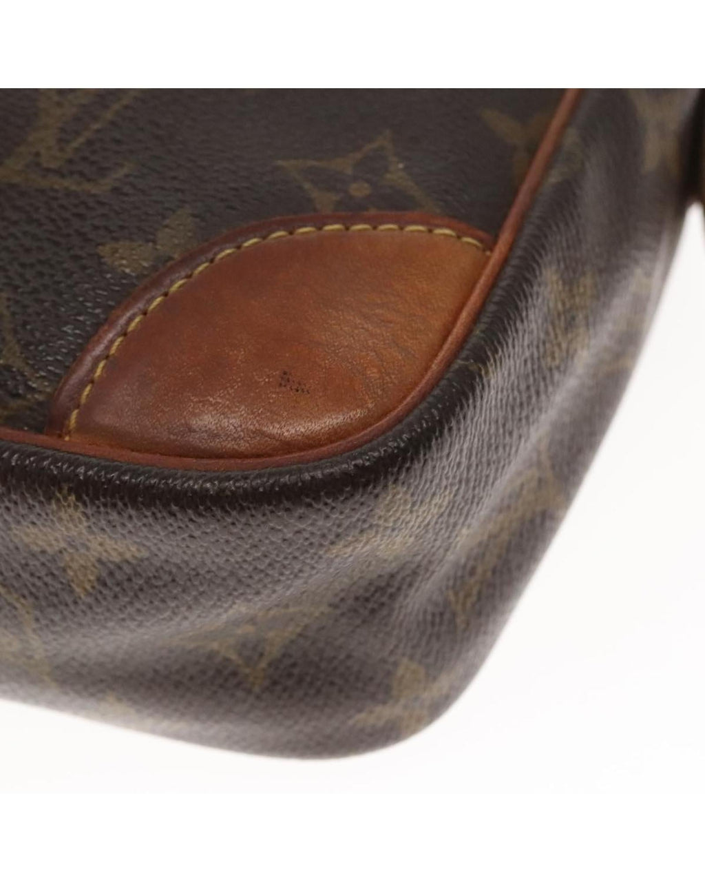 Monogram Compiegne 28 Clutch Bag with  LV Design