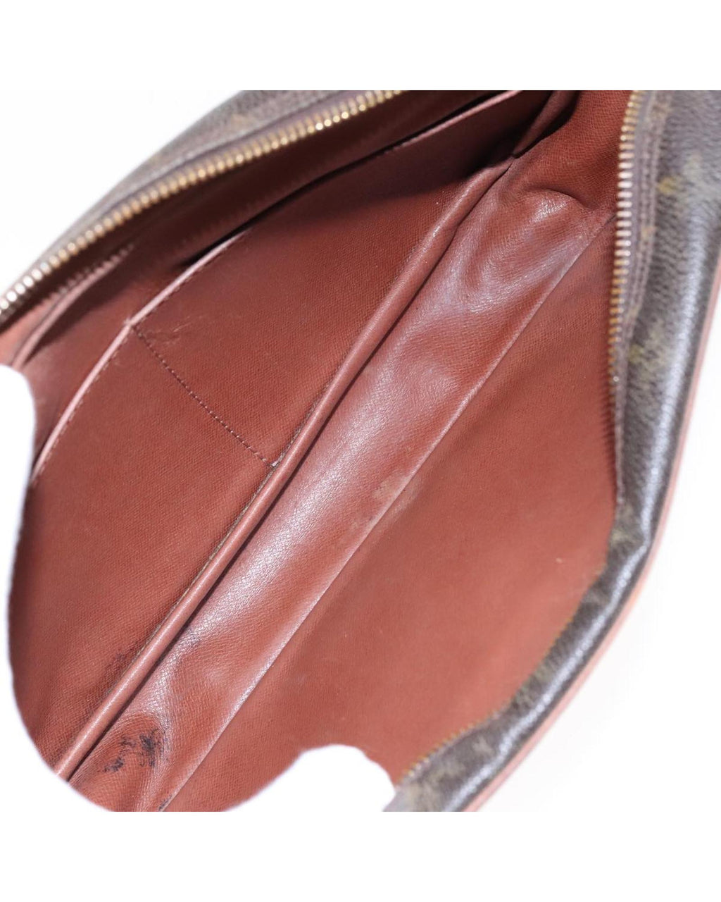 Monogram Compiegne 28 Clutch Bag with  LV Design