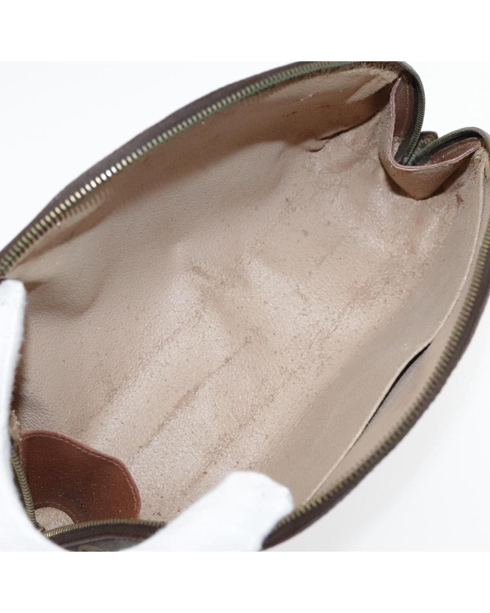 Monogram Trousse Demi Ronde Cosmetic Pouch