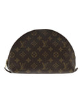 Monogram Trousse Demi Ronde Cosmetic Pouch