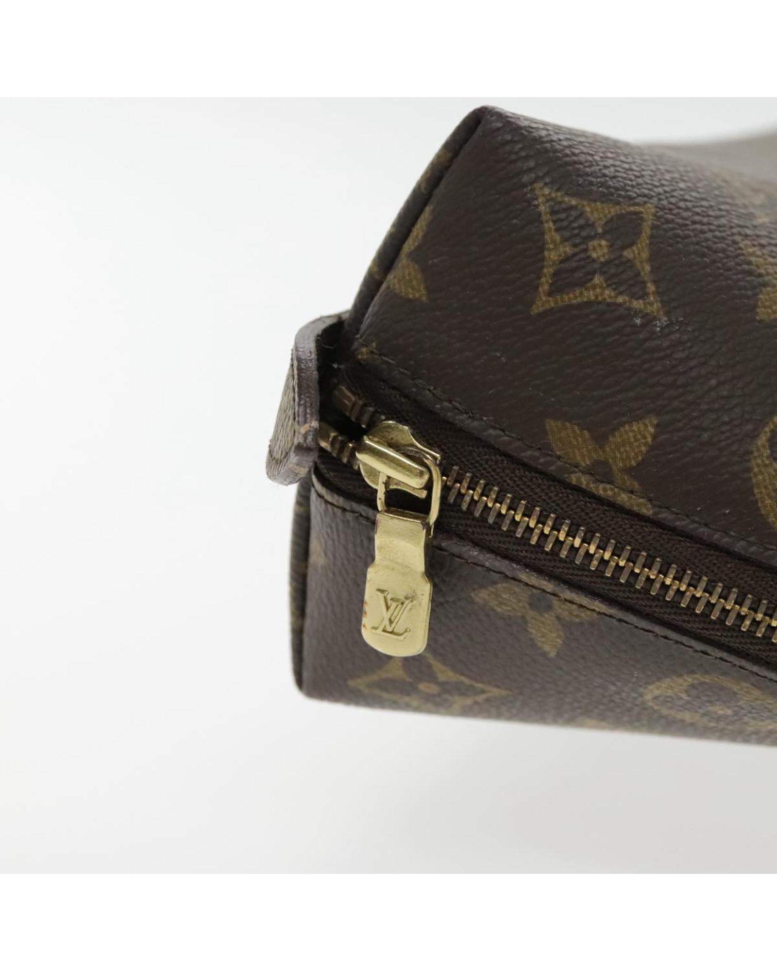 Monogram Trousse Demi Ronde Cosmetic Pouch