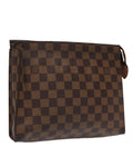 Damier Ebene Poche Toilette 26 Pouch