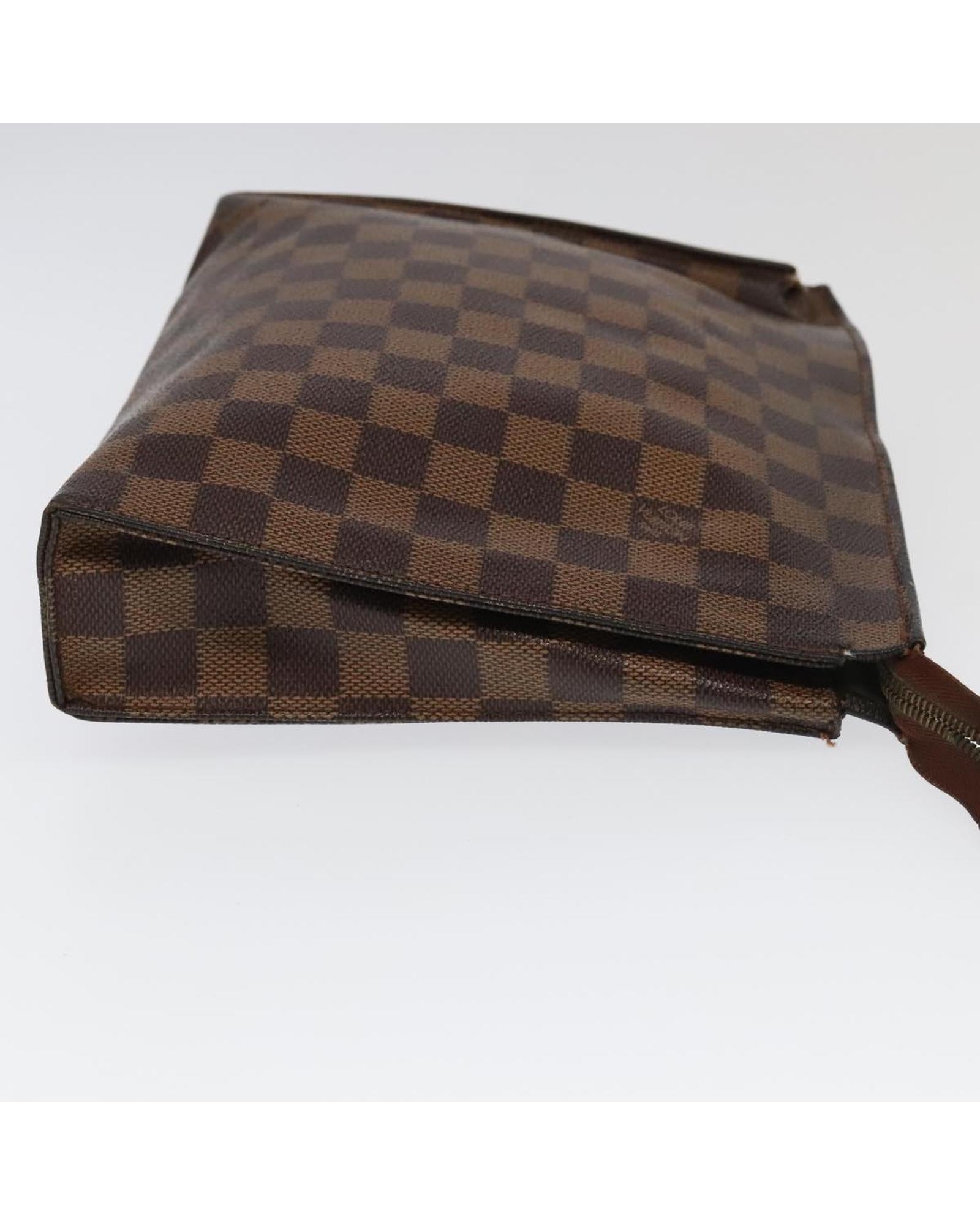 Damier Ebene Poche Toilette 26 Pouch