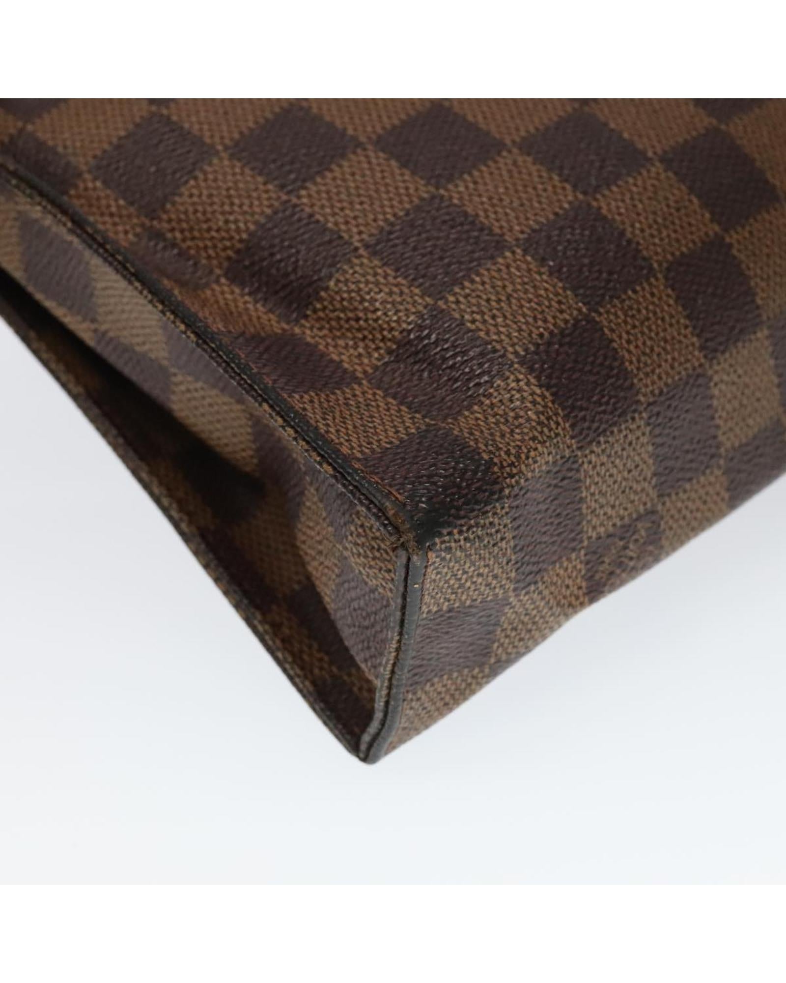Damier Ebene Poche Toilette 26 Pouch