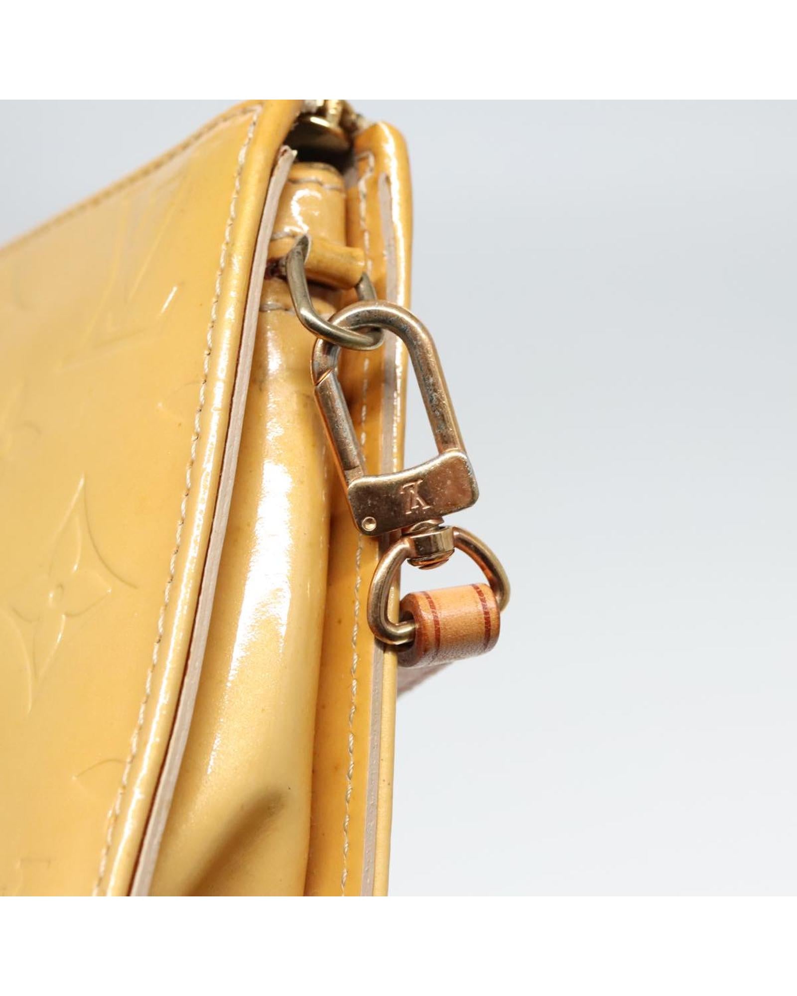 Monogram Vernis Patent Leather Accessory Pouch