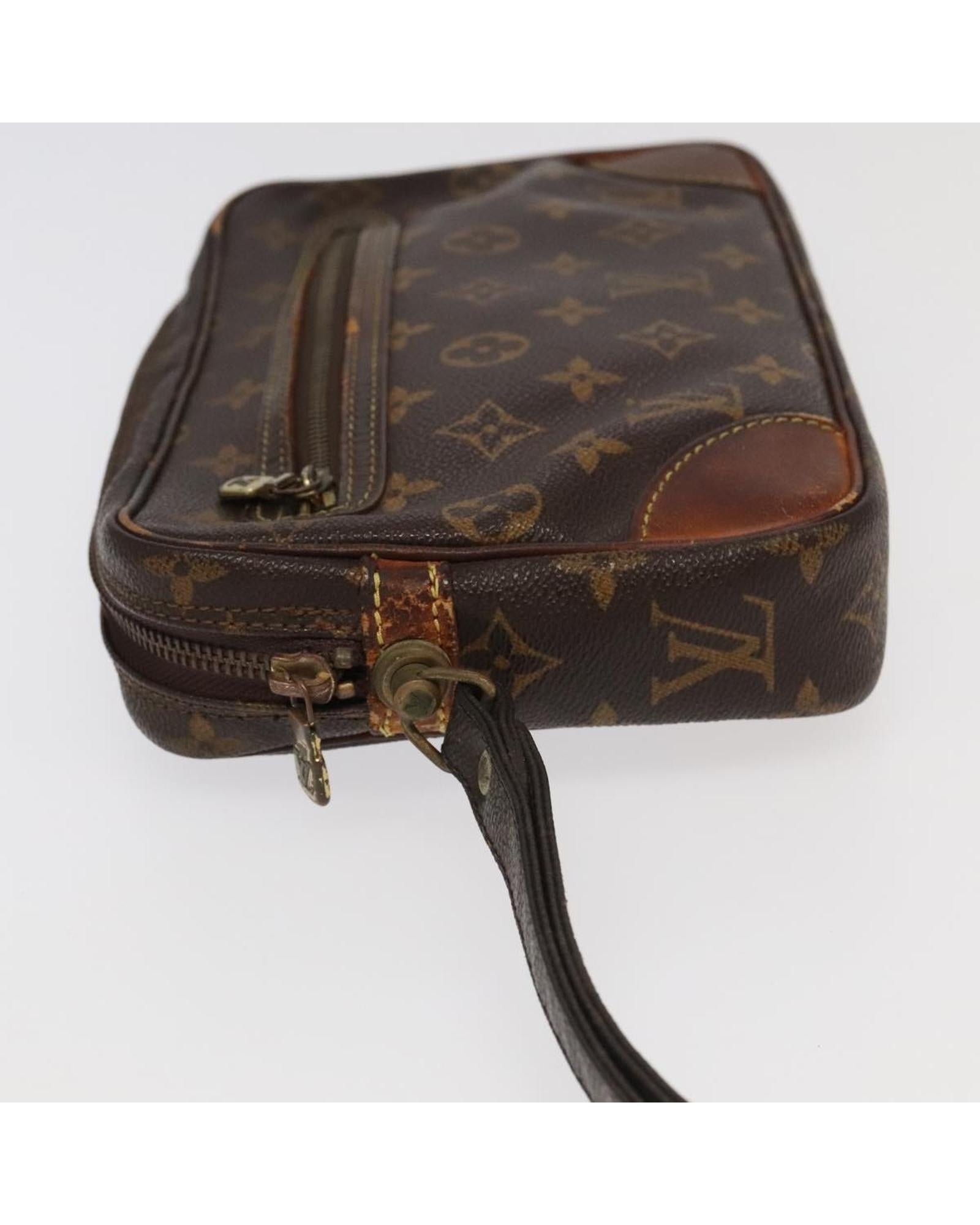 Monogram Marly Dragonne Clutch Bag