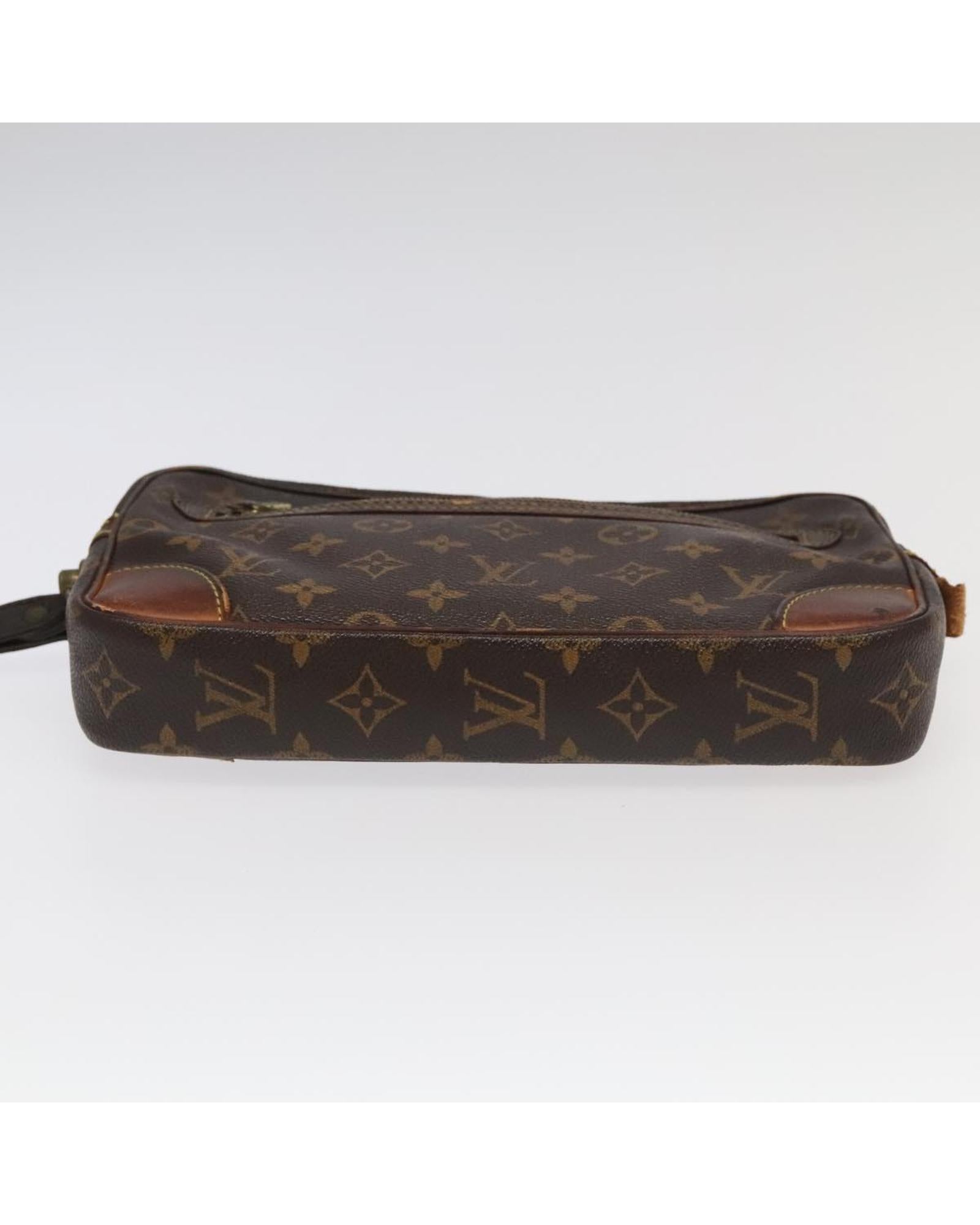 Monogram Marly Dragonne Clutch Bag