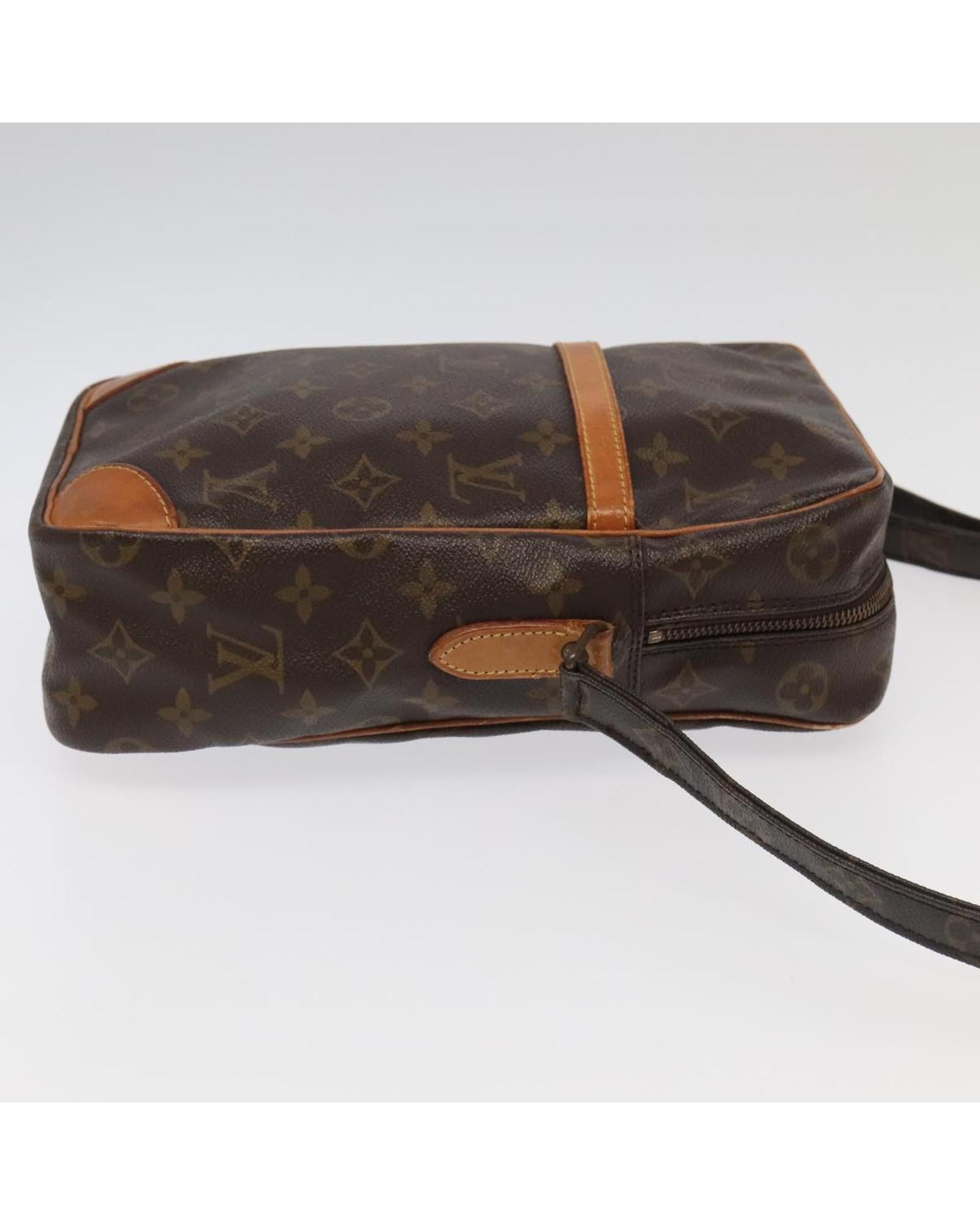 Monogram Danube MM Shoulder Bag with Adjustable Strap