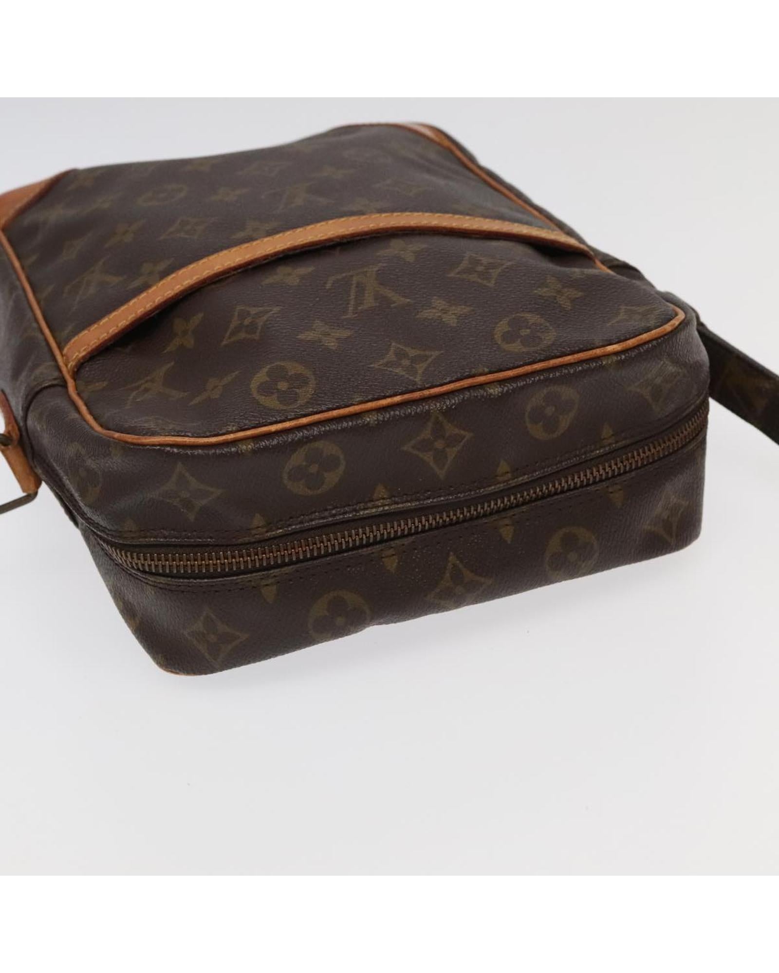 Monogram Danube MM Shoulder Bag with Adjustable Strap