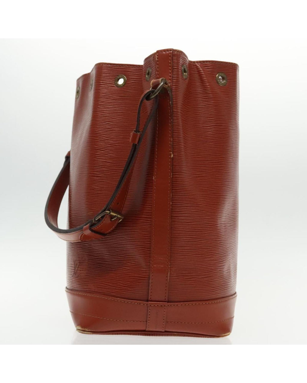 Epi Noe Leather Shoulder Bag with Drawstring Closure
