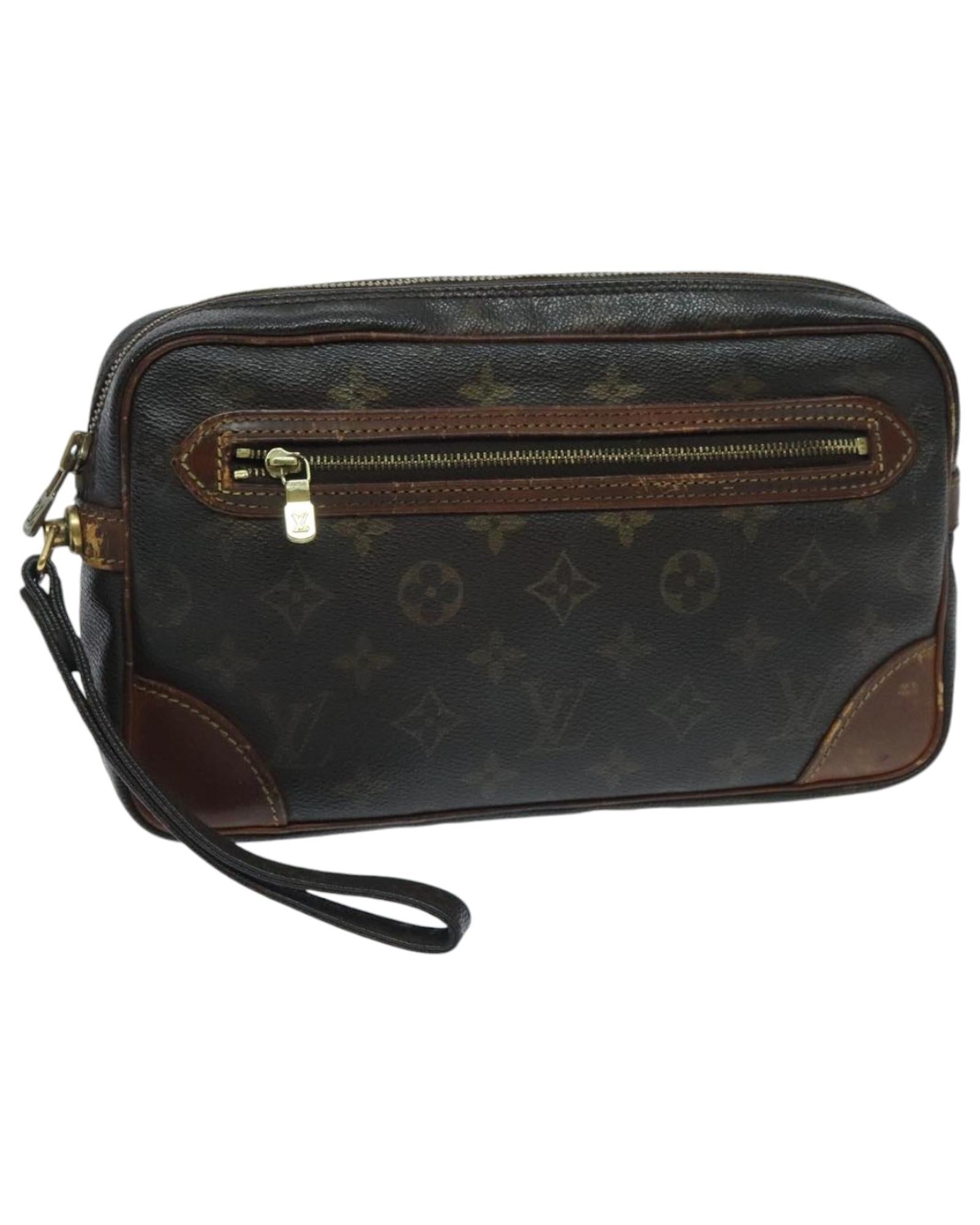 Monogram Canvas Dragonne GM Clutch Bag