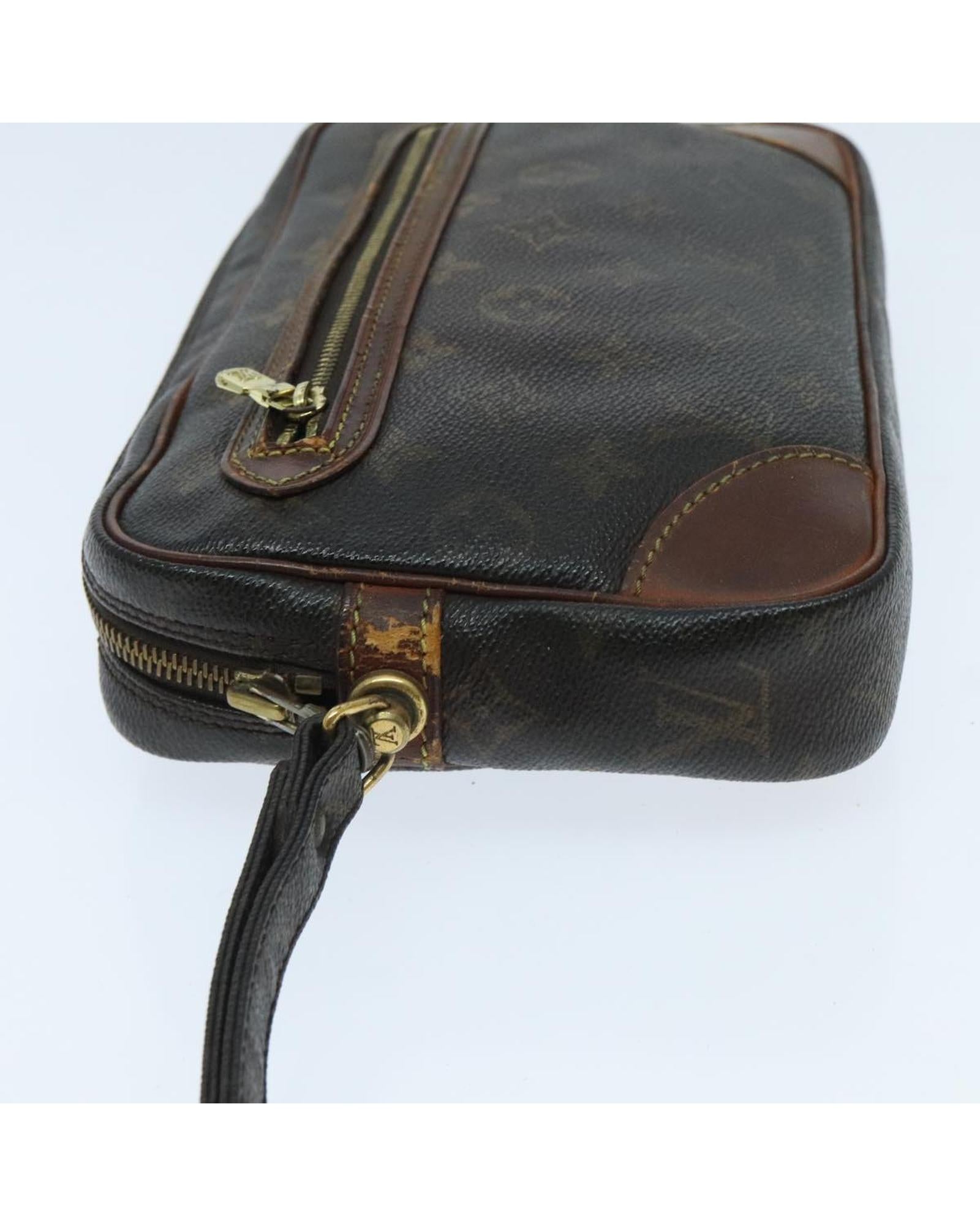 Monogram Canvas Dragonne GM Clutch Bag