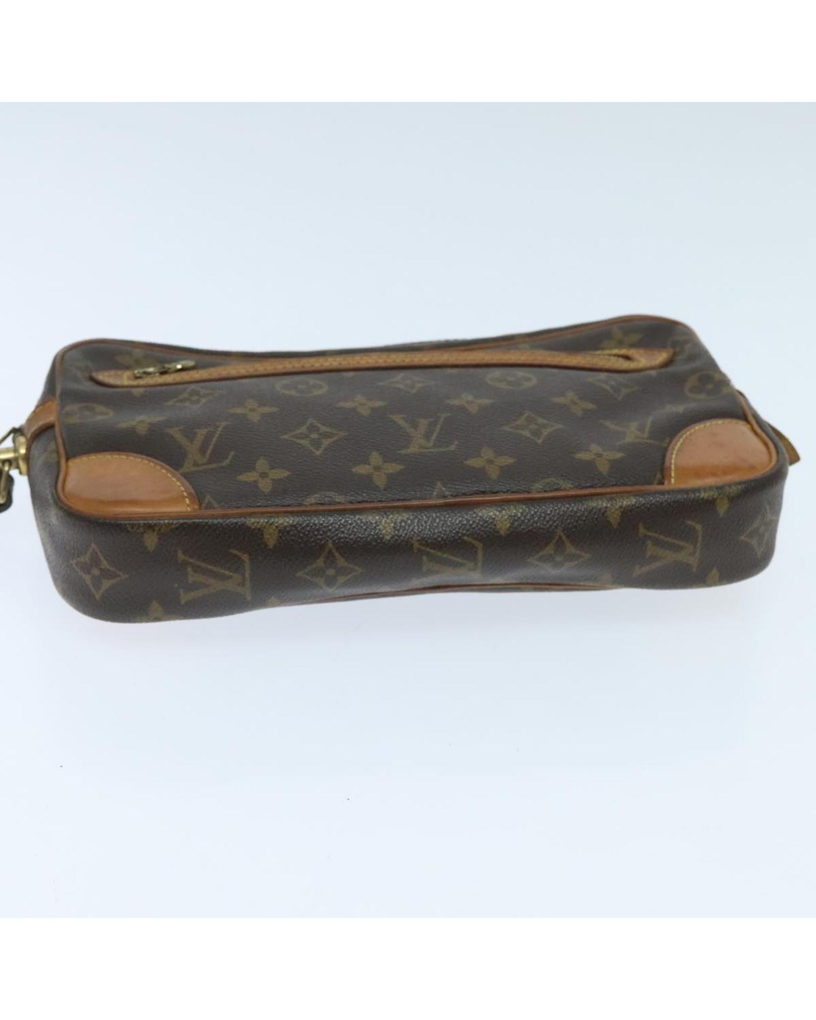 Monogram Dragonne GM Clutch Bag