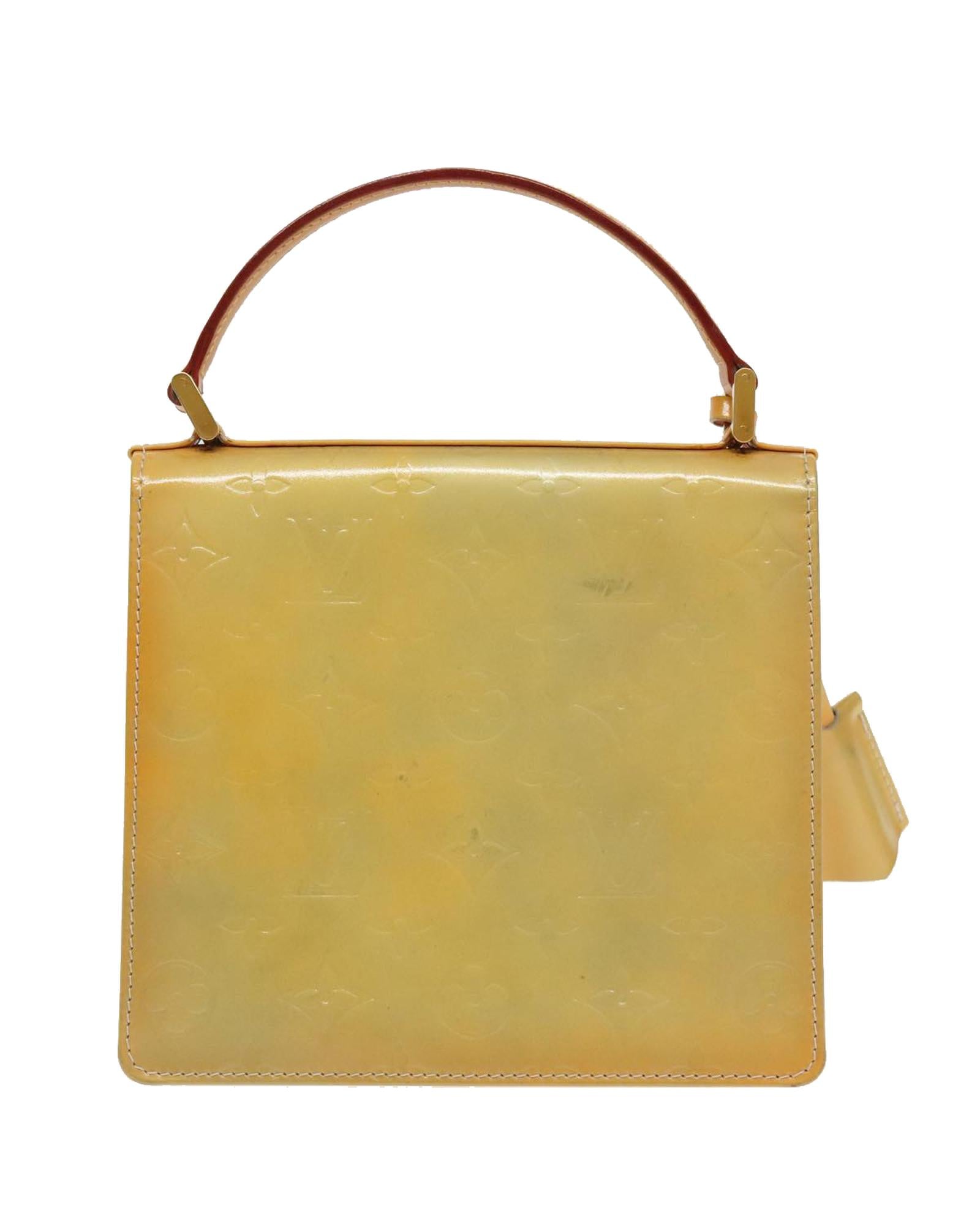 Monogram Vernis Spring Street Hand Bag