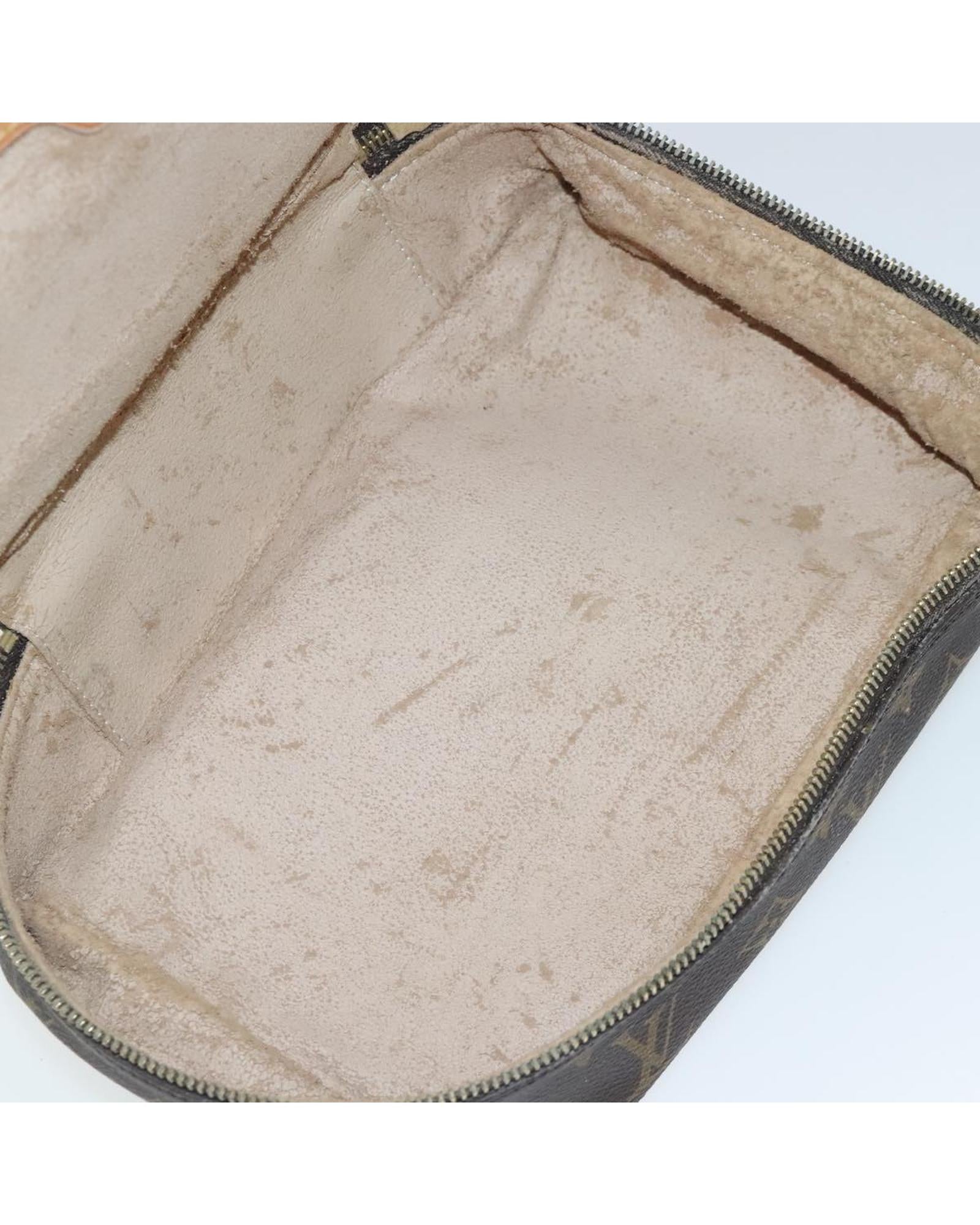 Monogram Canvas Cosmetic Pouch