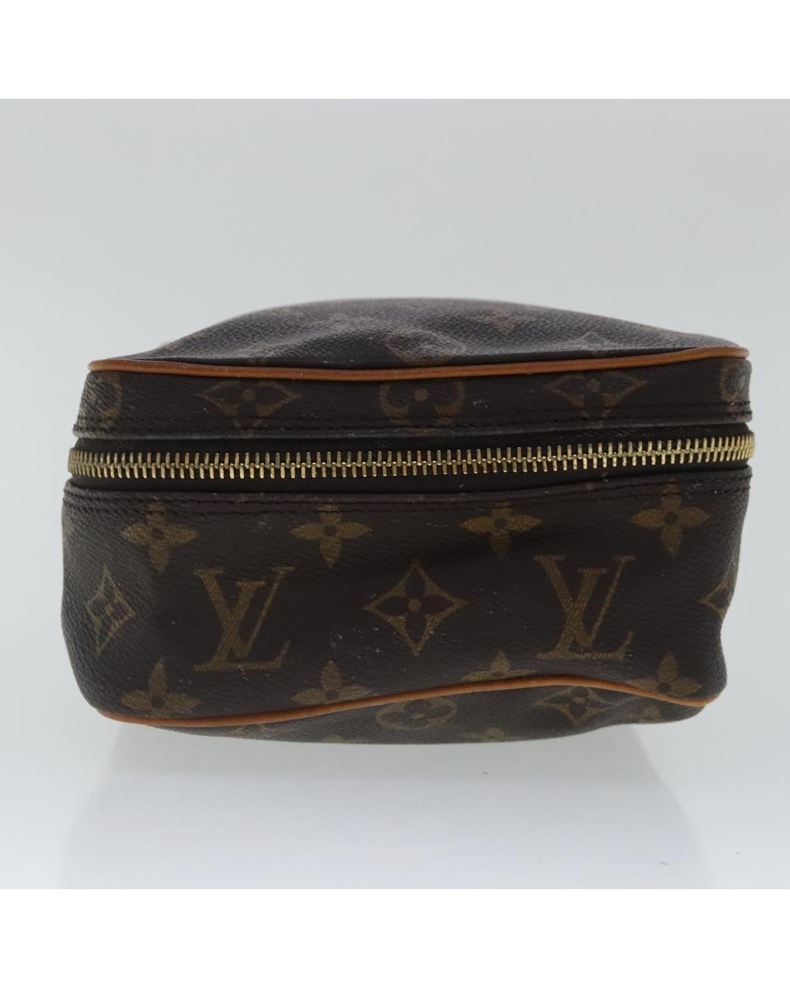 Monogram Canvas Cosmetic Pouch