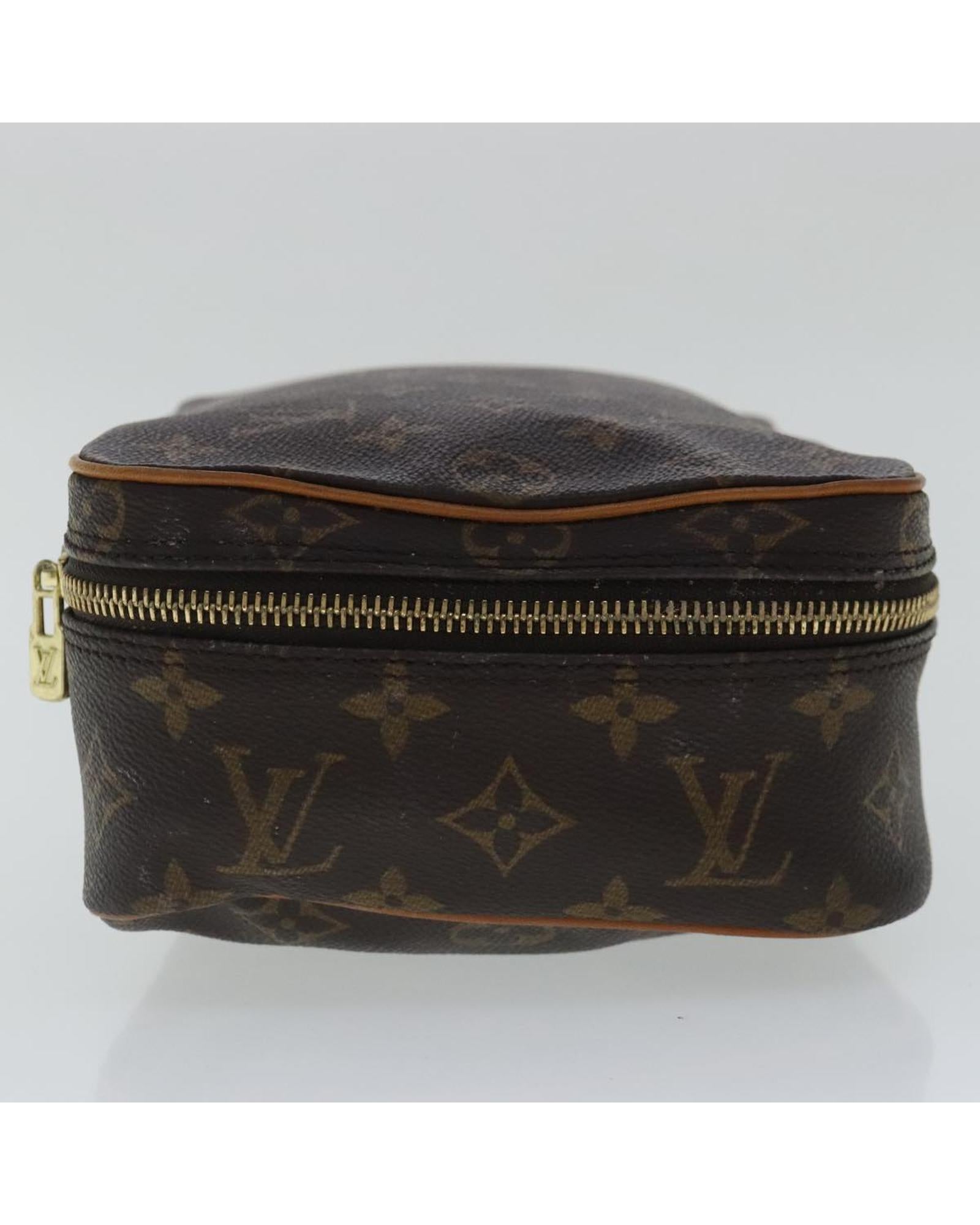 Monogram Canvas Cosmetic Pouch