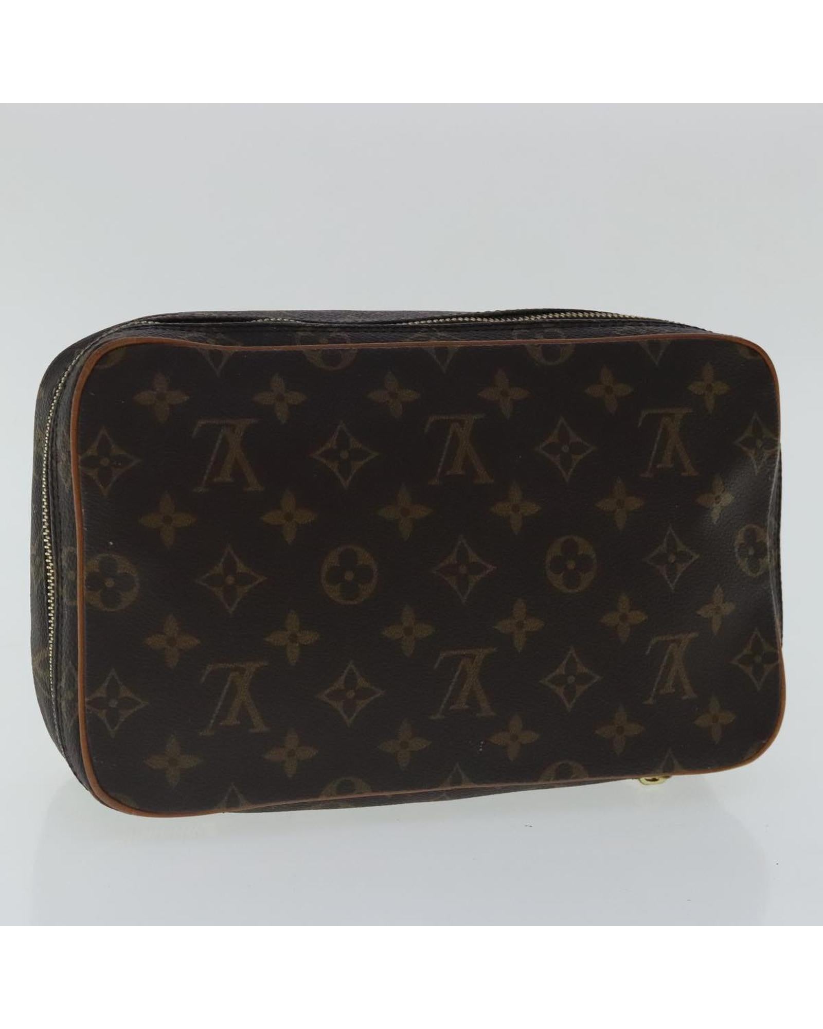 Monogram Canvas Cosmetic Pouch