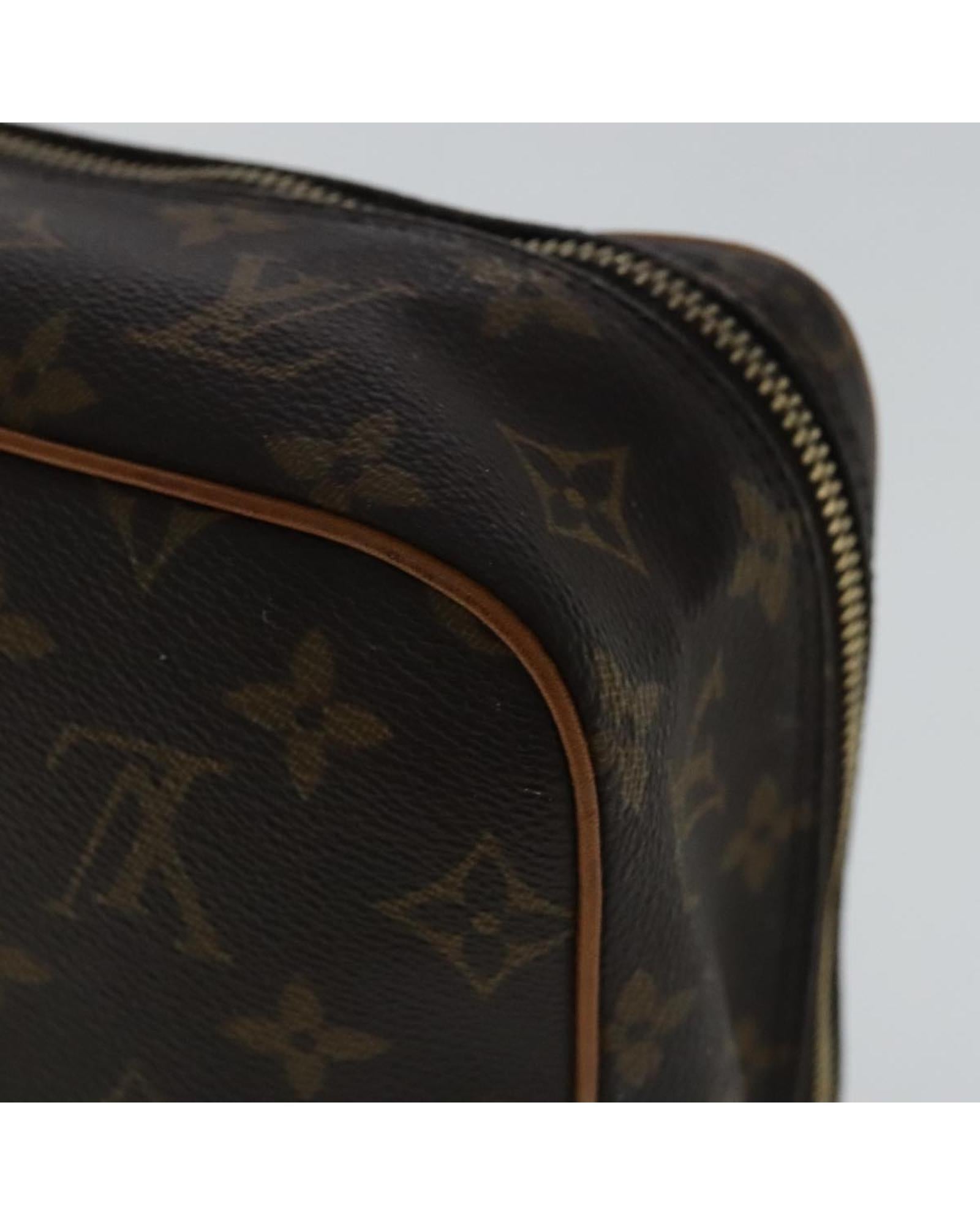 Monogram Canvas Cosmetic Pouch