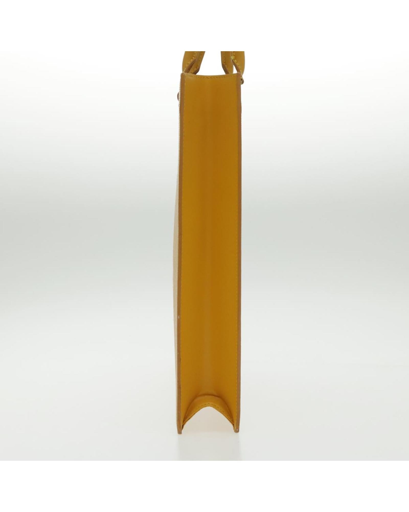 Epi Leather Sac Plat Hand Bag