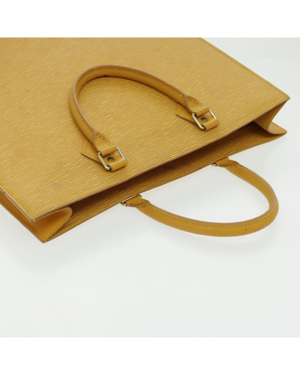 Epi Leather Sac Plat Hand Bag