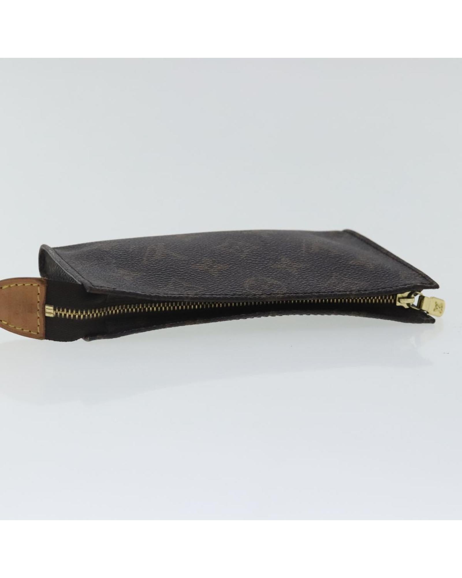 Monogram Canvas Accessory Pouch with  Design and Detailed Craftsmanship