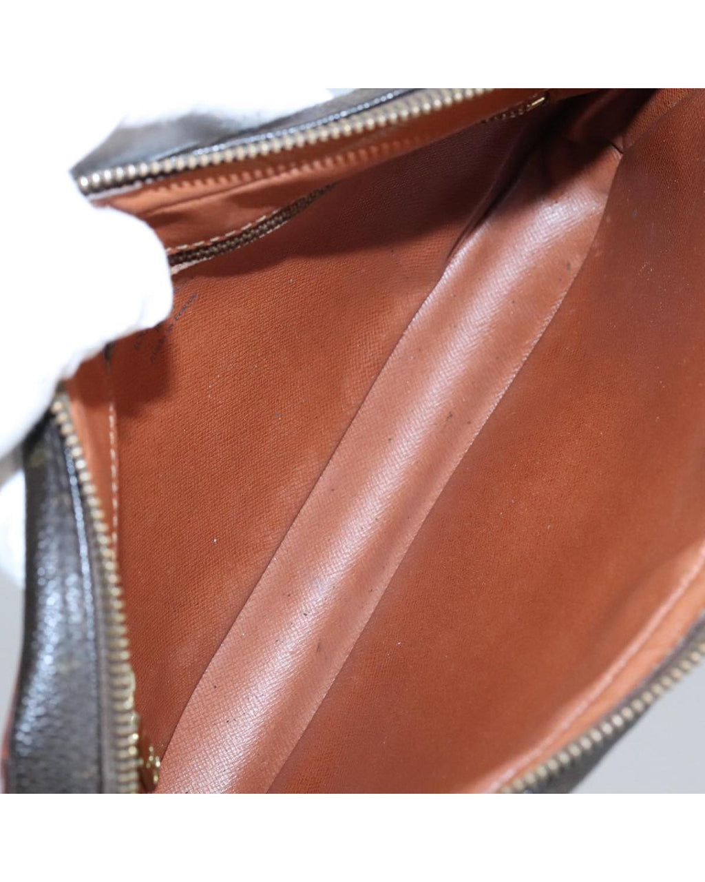 Monogram Canvas Clutch Bag with  Detailing