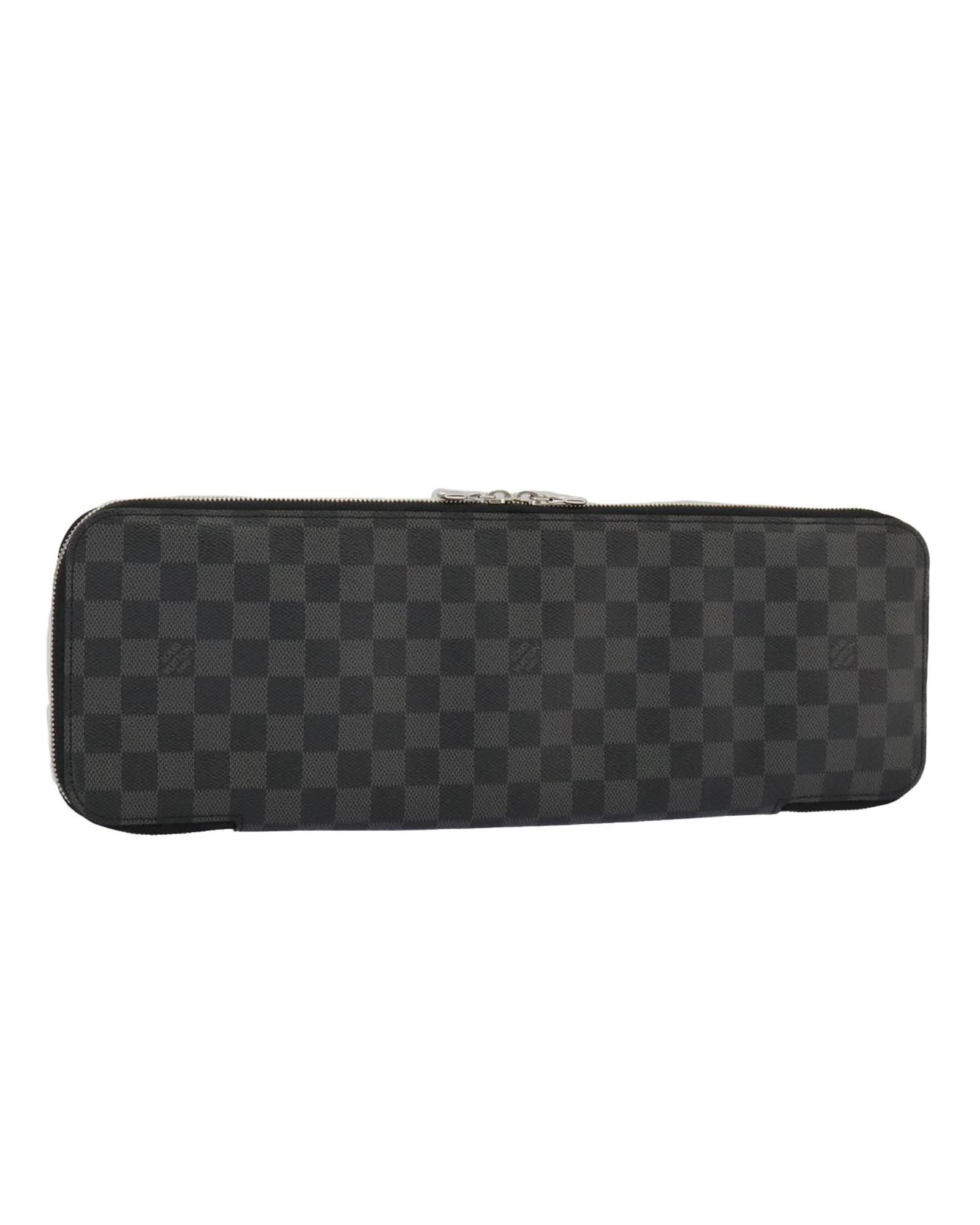 Damier Graphite Canvas Necktie Case