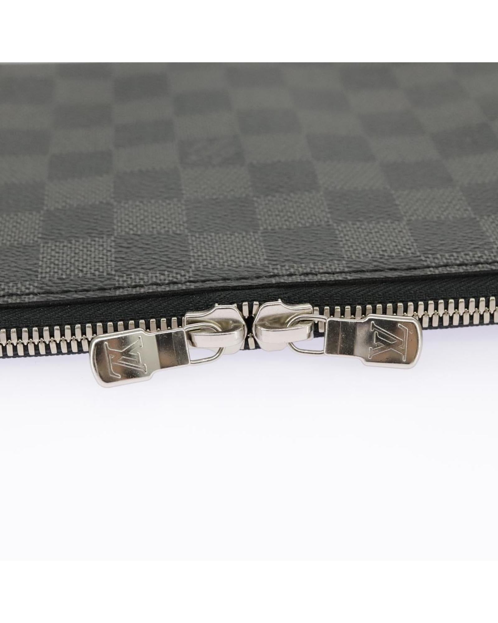 Damier Graphite Canvas Necktie Case