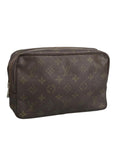 Monogram Canvas Trousse Toilette Clutch Bag