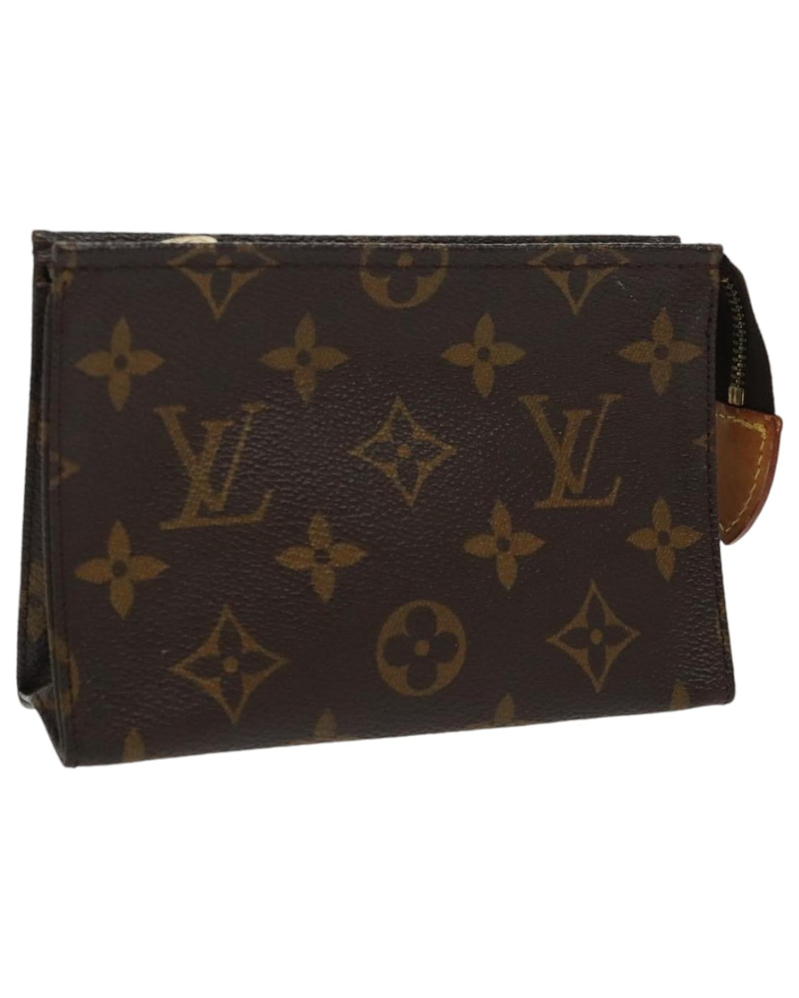 Monogram Canvas Poche Toilette Pouch