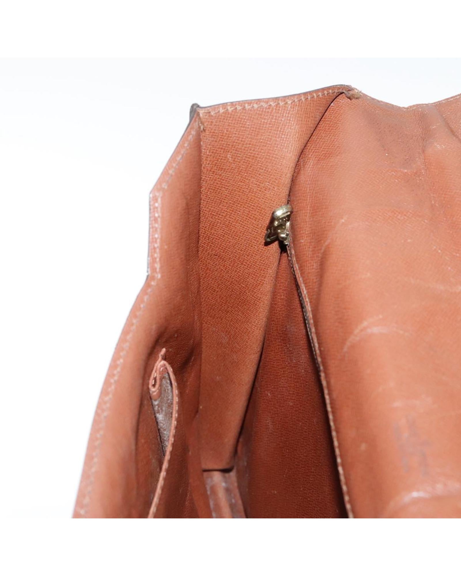 Monogram Porte Documents Bandouliere Bag with  Detailing