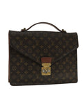 Monogram Porte Documents Bandouliere Bag with  Detailing