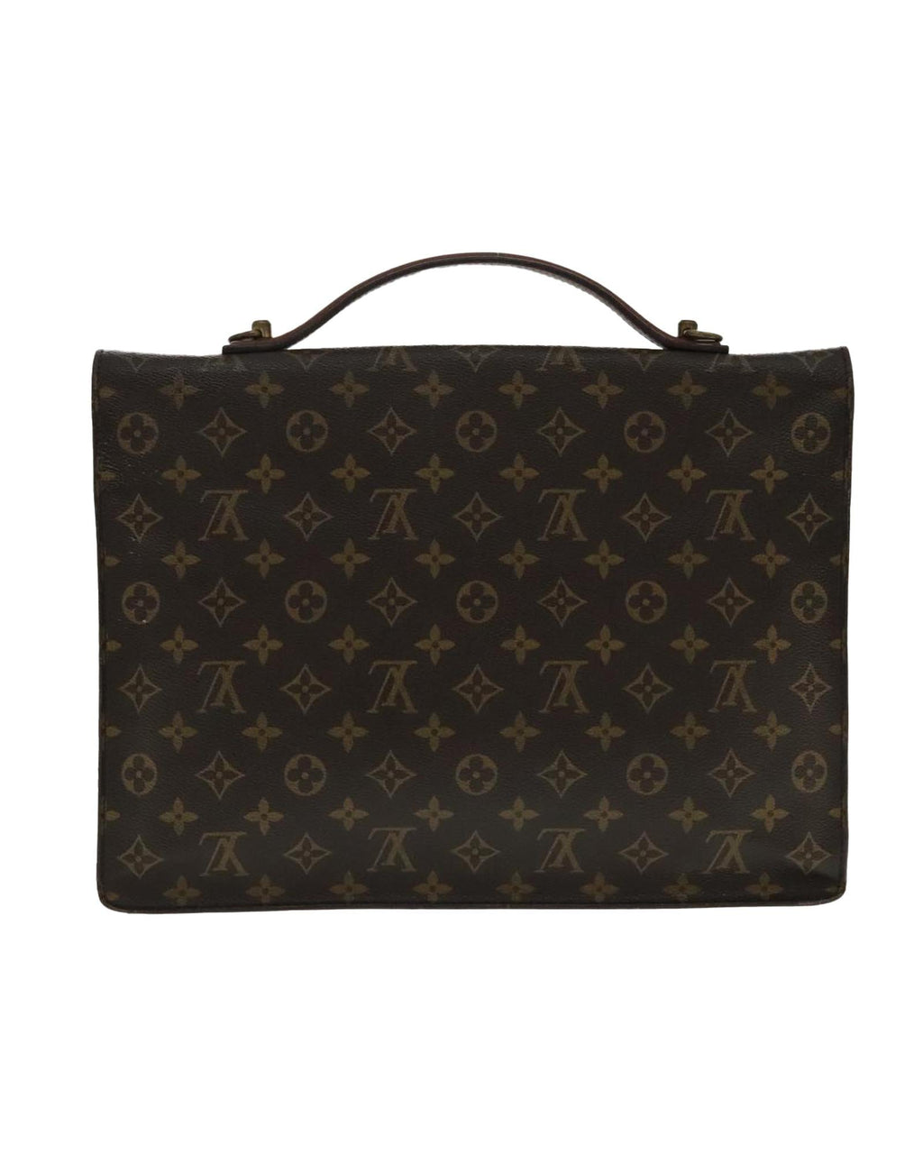 Monogram Porte Documents Bandouliere Bag with  Detailing