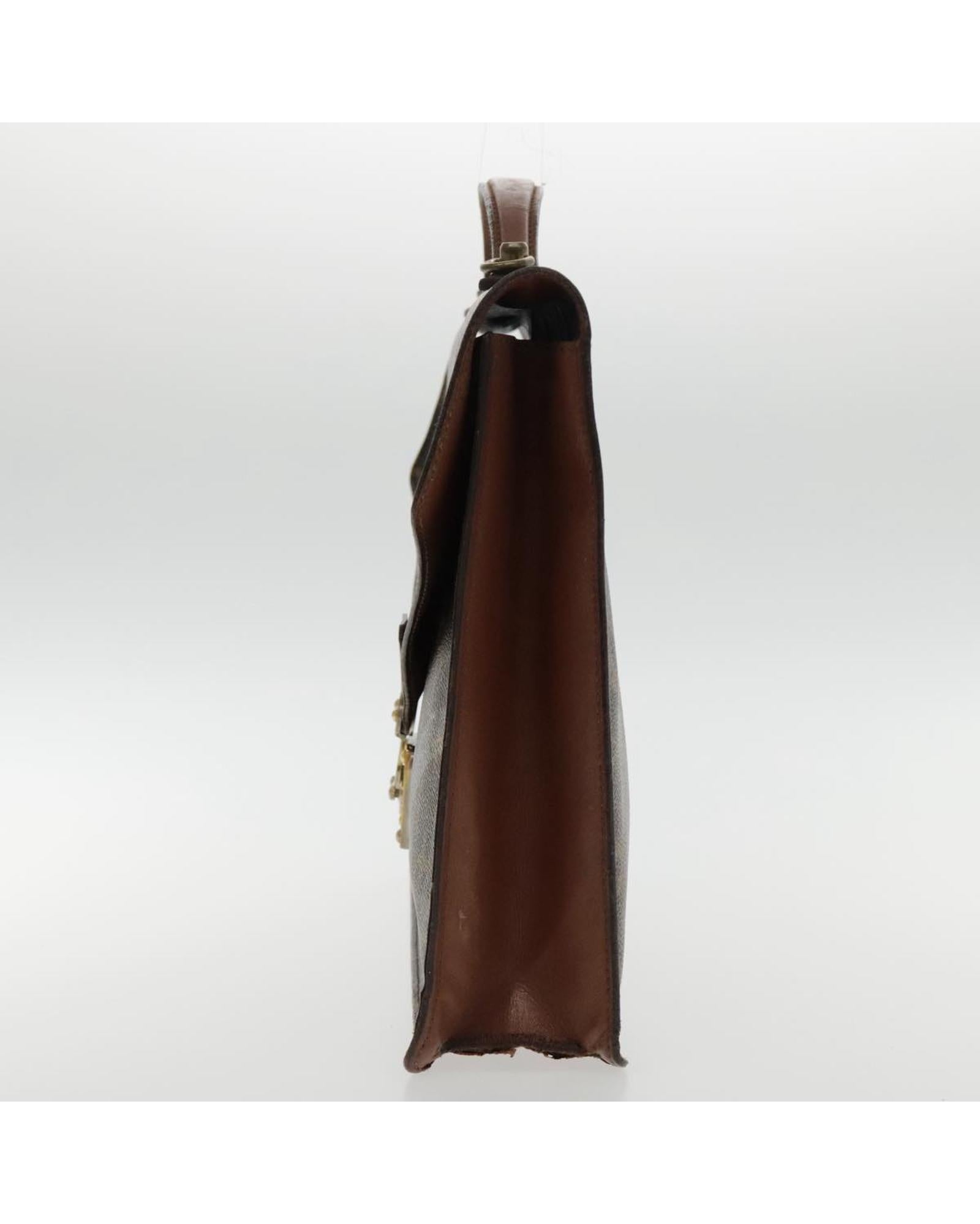 Monogram Porte Documents Bandouliere Bag with  Detailing