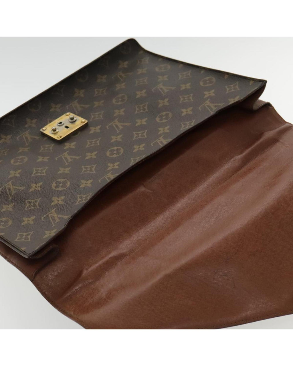 Monogram Porte Documents Bandouliere Bag with  Detailing